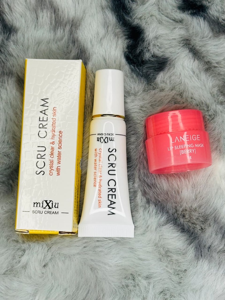 Laneige Lip Mask & Scru Cream Product